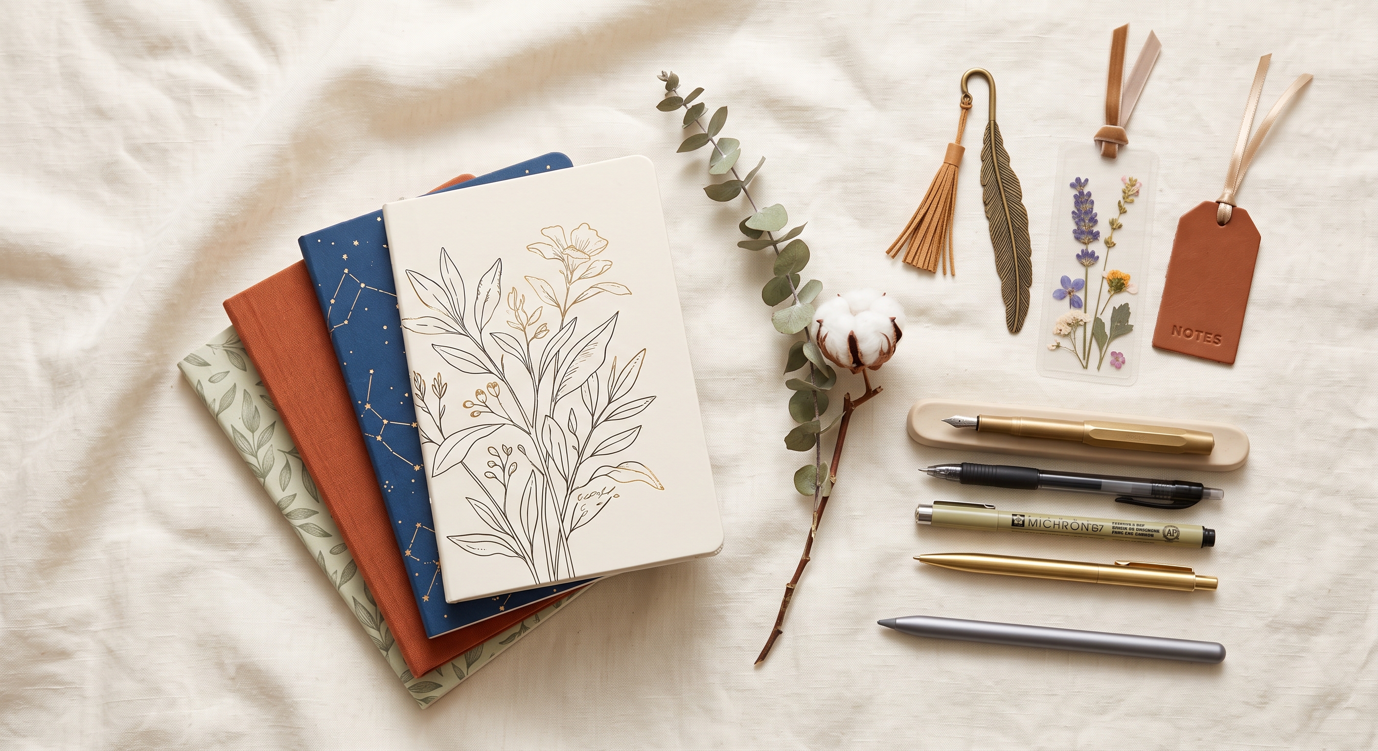 Digital and printable meeting notebooks on a tablet